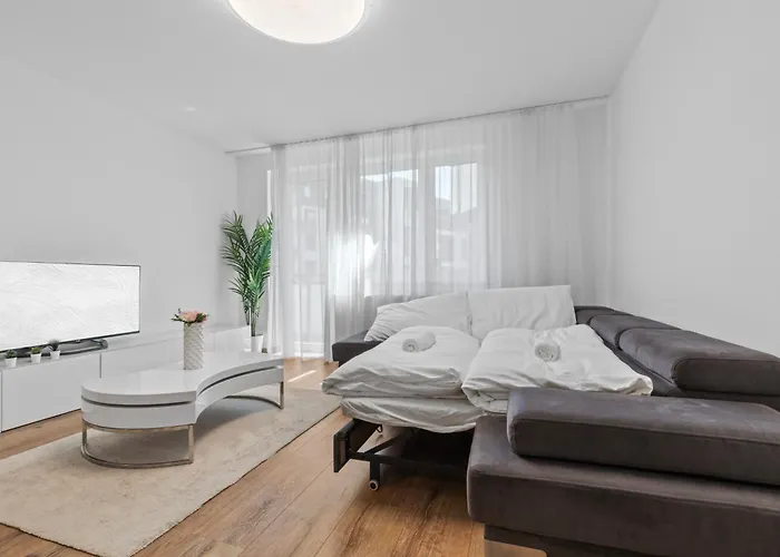 Apartment Lam White - Free Parking - Ac Bratislava